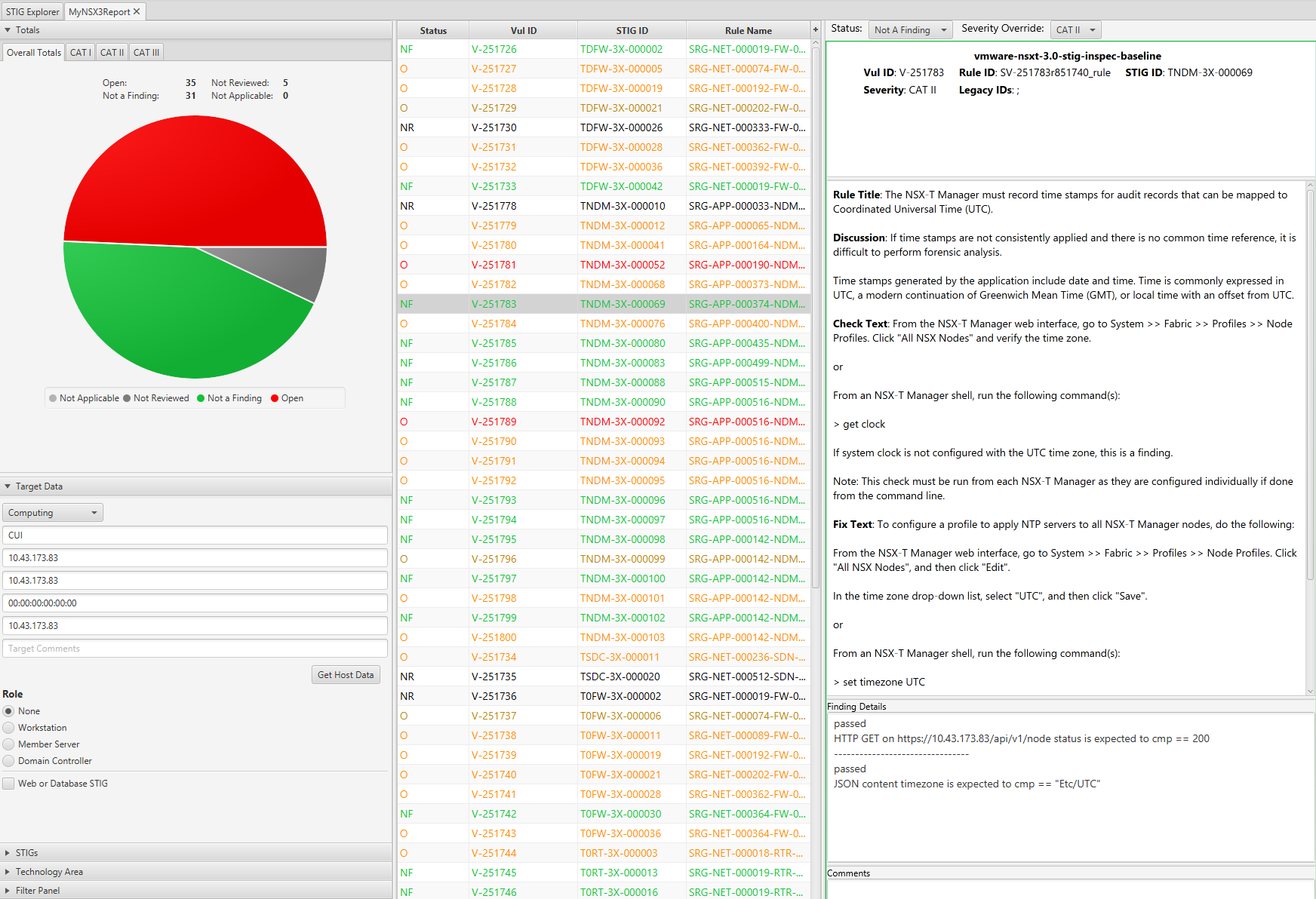 STIG Viewer Checklist