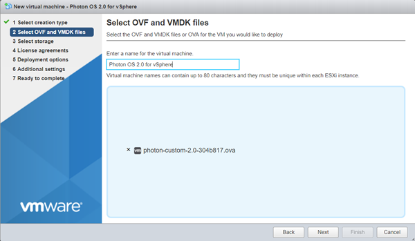 export vm to ovf vmware workstation