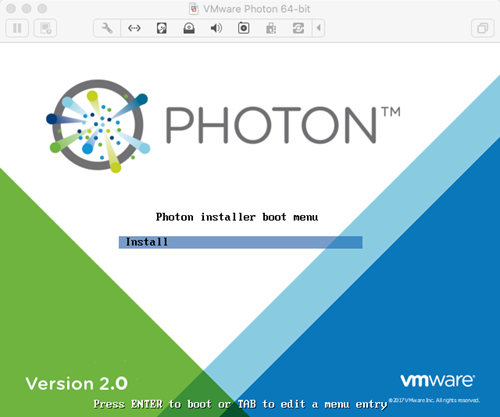 Photon OS installer