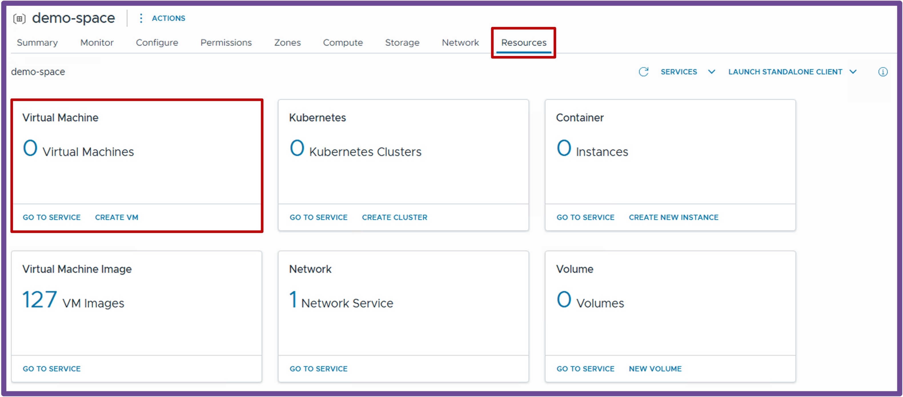 Add Namespace Resources